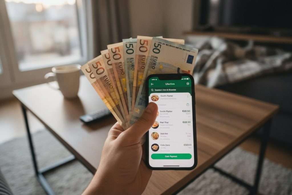 Peut-on payer en espèces sur Uber Eats : le guide complet